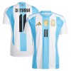 Camiseta de fútbol Argentina Di Maria 11 Primera Equipación 2024 - Hombre